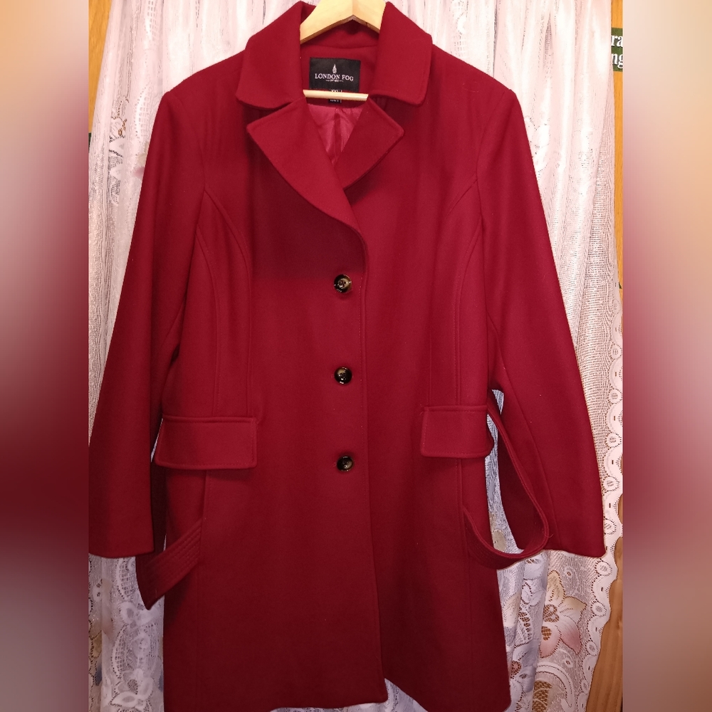 London Fog Wool Blend Winter Coat